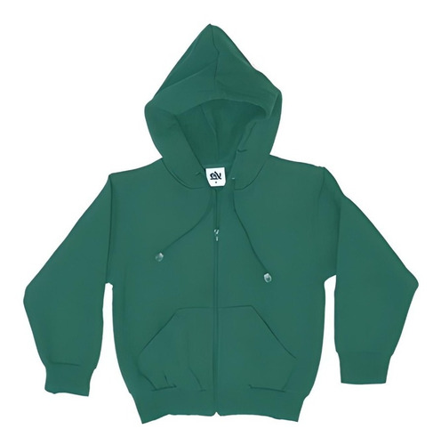 Campera Verde Ely Colegial     /    Talle S Al Xl