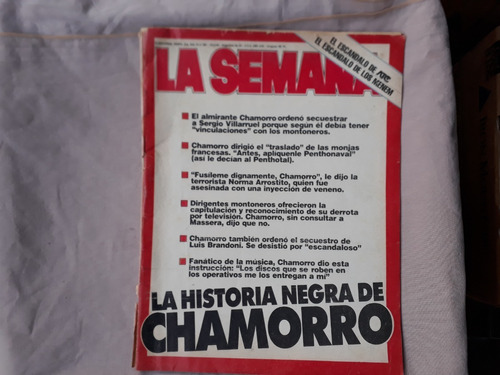 Revista La Semana 381 Chamorro Menem Degoas Silo Atc Detalle