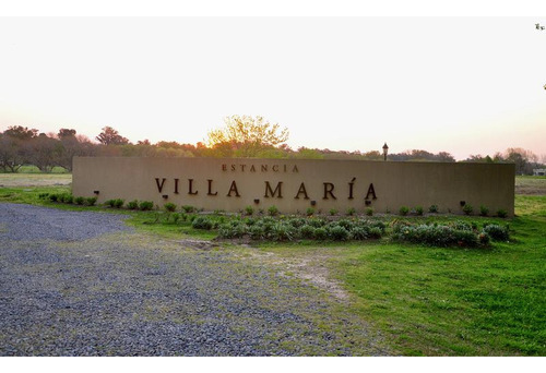 Estancia Villa Maria - Oportunidad - Lote En Esquina 2100m2