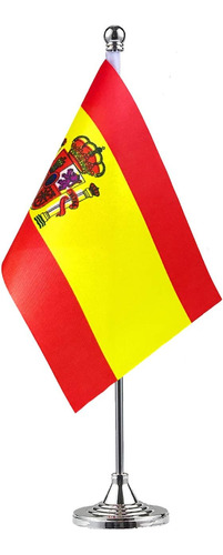 Bandera De Escritorio Gentlegirl , Mástil De Metal , España