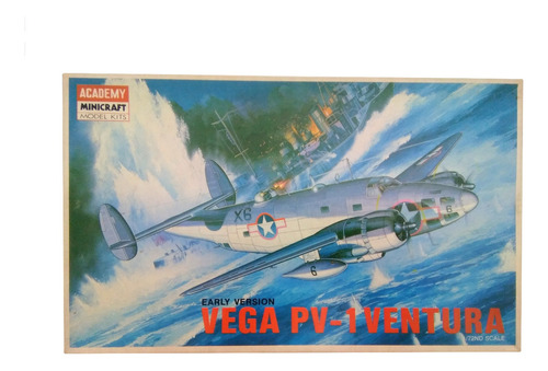 Vega Pv-1 Ventura Avión Para Armar 1/72 Academy 1982 Models