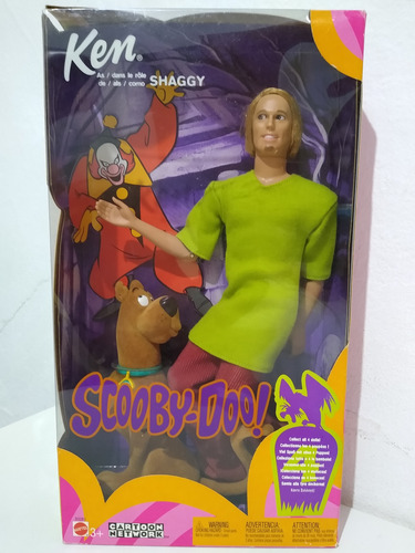 Barbie/ken Scooby Doo 03 - Fred, Salsicha E Velma 2002 Raro