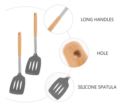 Espátula Turner Spatule, Herramienta Que Falta La Pala, 2 Un