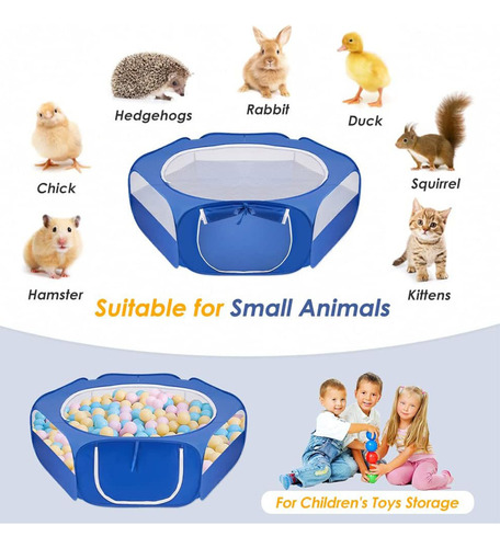 Nova Corralito Portátil Plegable For Mascotas Con Puerta