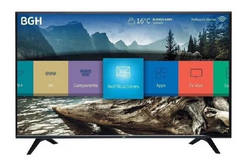 Imagen 1 de 4 de Smart Tv Bgh 43' 43b4318fh5 Full Hd Led Usb Hdmi Wifi