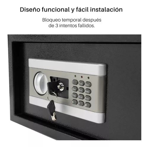 Caja Fuerte Con Cerradura De Seguridad Negro Código Fotos