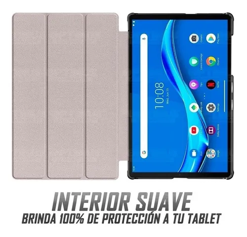 Combo Vidrio Y Estuche Tablet Para Lenovo M10 Plus Tb-x606f