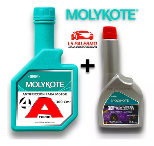 Limpia Inyectores Molykote Chem 10 Active Cleaner Diesel Common Rail 150 Ml