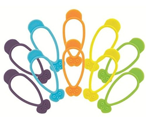 Imagen 5 de 5 de La Bolsa Mas Grande Del Mundo Stretchn Twist Ties Silicona