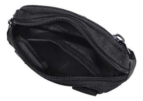 Cartera Bolsa Molle P Cinturón Mochila Táctica Militar W80 Color Negro Diseño De La Tela Bolsa Cartera