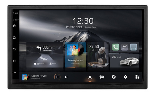 Multimídia 7 Android Fox Spacefox 2010 A 2013 Adak 2ram32gb