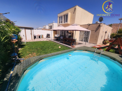 Hermosa Casa Con Piscina En Condominio Ecoterraneo Til Til