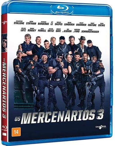 Blu-ray Os Mercenários 3 - Original & Lacrado