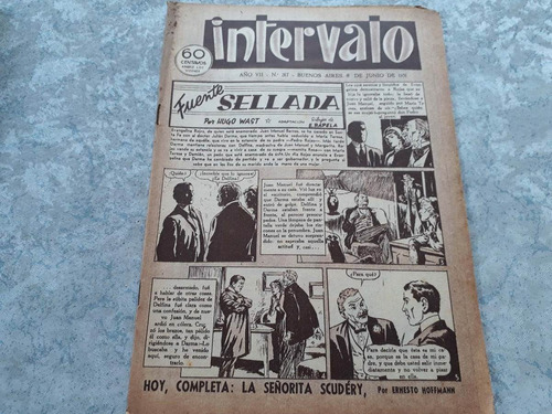 Antigua Revista Intervalo Años 50 Nro 317