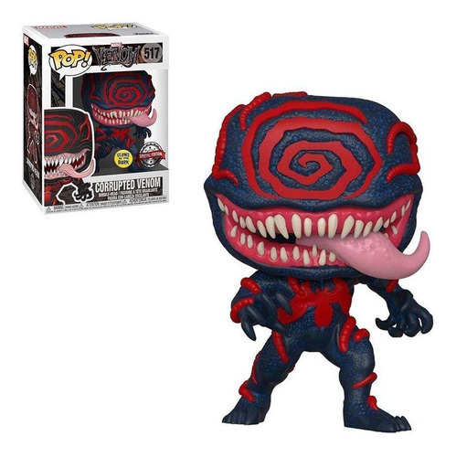 Funko Pop! Corrupted Venom #517 Glows In The Dark