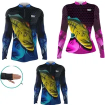 Comprar Combo 3 Camisetas Família Pesca Proteção Solar Pai Mae Filho