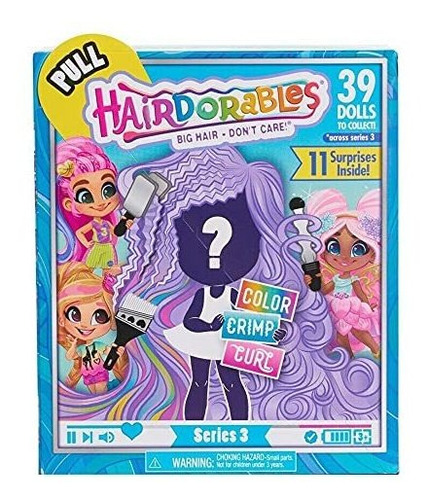 Hairdorables - Muñecas Coleccionables Serie 3 (los Estilos P