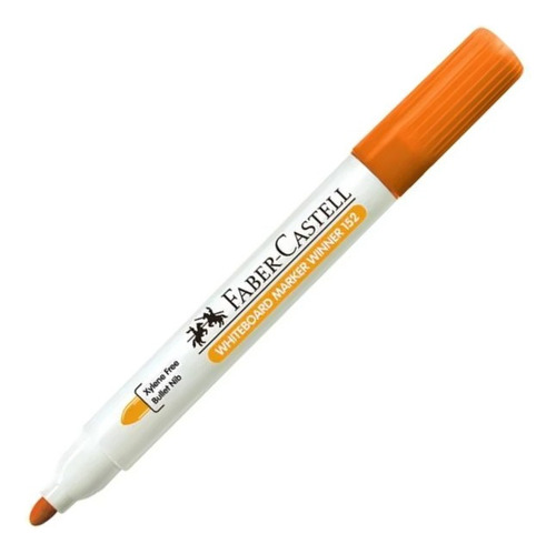 Marcador Para Pizarra Blanca Faber-castell Winner 152 Color Naranja