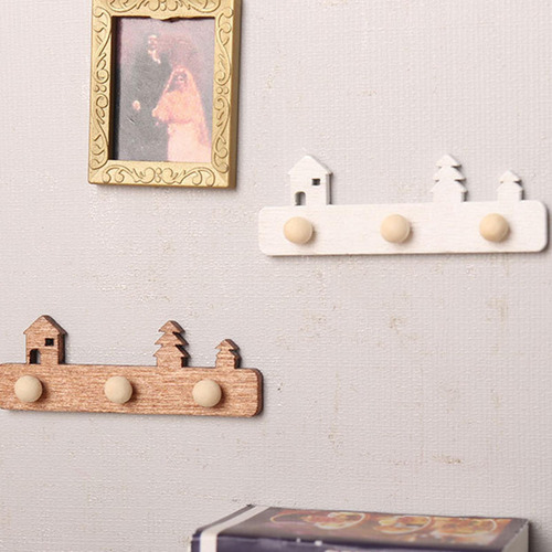 Ganchos Para Abrigos De Casa De Muñecas 1:12, Mini Gancho