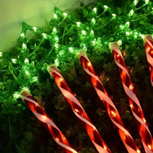 Luces Decorativas Solares Led, Muñeco De Nieve Navideño 2025