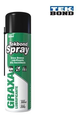 Graxa Lubrificante Branca Tekspray 300ml - Tekbond