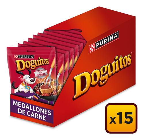 Snacks Para Perros Doguitos® Medallones De Carne 65g
