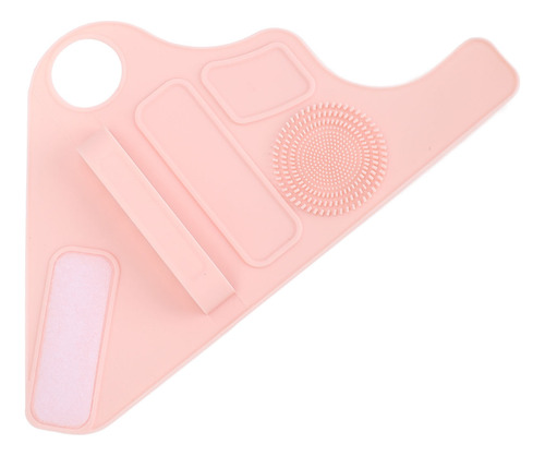 Pulsera De Silicona Con Paleta Para Mezclar Maquillaje
