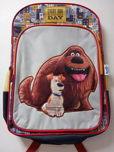 Mochila Escolar Niños Dog/ Mascotas/ Espaldar/ Niño/colegio