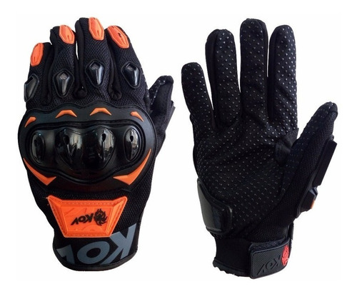 Guantes Para Moto Kov Touch Celular Varios Colores + Gancho