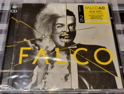 Falco - 60 Alle Hits - 2 Cds Edition Importado Nuevo Cerra 