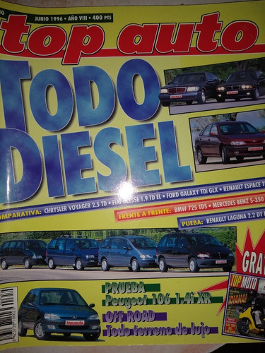 Top Auto Todo Diesel N80 Junio96 Española 200 Pag Perfecta