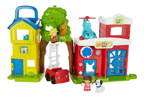 Juguete Fisher-price Little People Estación Rescate Mascotas