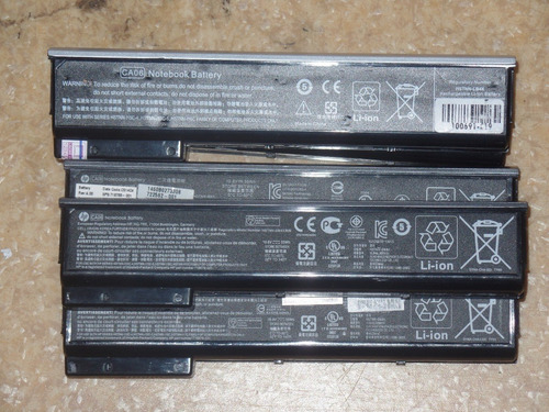05 Baterias Hp Hstnn-ib4x 55wh, Defeito - No Estado
