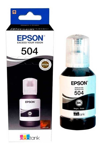 Epson Botella De Tinta Negra  Pigmentada T534120-al