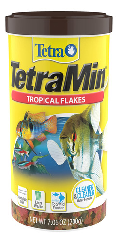 Tettt Tetramin - Copos Tropicales De 7.06 Onzas, Alimento Nu