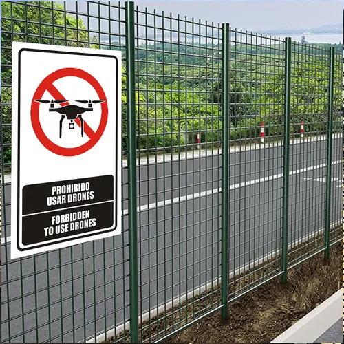 Prohibido Usar Drones Parques Turismo Bilingüe Colegios Dd8p