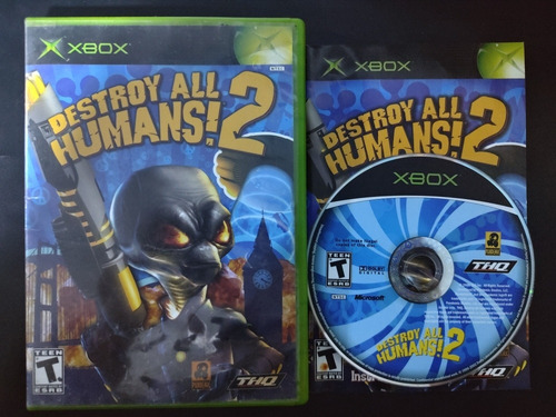 Destroy All Humans! 2 Xbox Clásico Original Físico Completo 