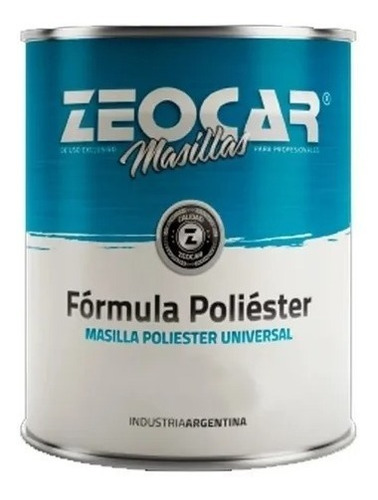 Masilla Zeocar Poliéster X 1 Kg