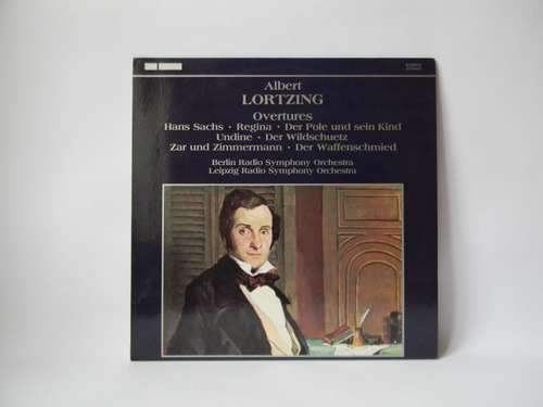 Overtures Albert Lortzing Lp Vinilo