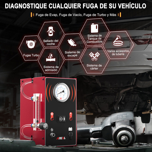 Detector De Fugas De Humo Automotriz Ancel S300 Prueba Evap
