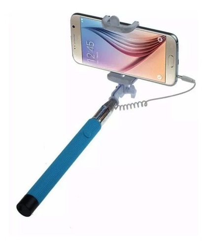Monopod Baston Selfie Extensible Con Cable Camara Y Celular
