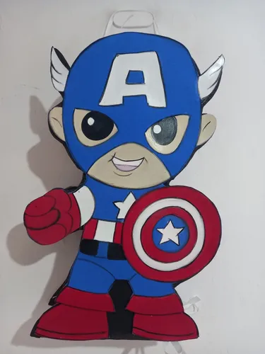 Piñata Capitan America Bebé