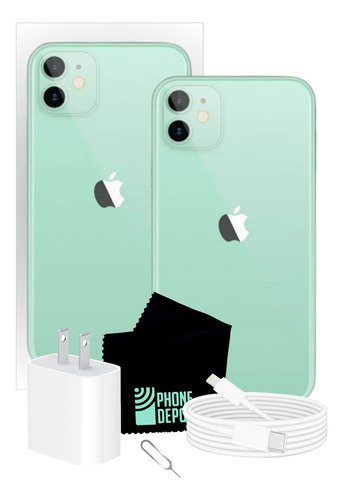 Apple iPhone 11 128 Gb Verde Con Caja Original (Reacondicionado)