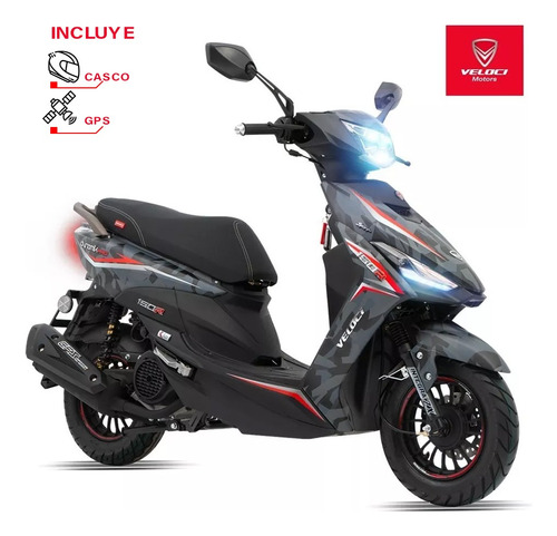 Moto Veloci Dynamik Pro 150cc Gps Negro Camuflaje 2023