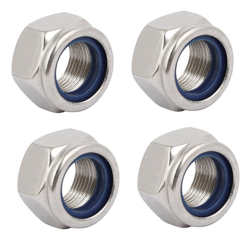 Tuerca Hexagonal Acero Inoxidable M18x1.5 - 4 Unit.