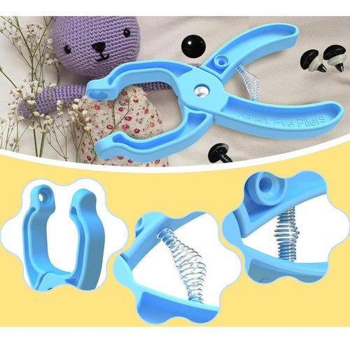 Accesorio Para Ojos De Ganchillo Herramienta Para Fijar Ojos