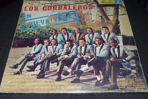 Jch- Los Corraleros En Nueva York Salsa Lp Vinilo