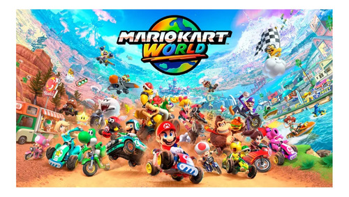 Nintendo Switch 2 + Mariokart World Bundle Black Pronta Ent