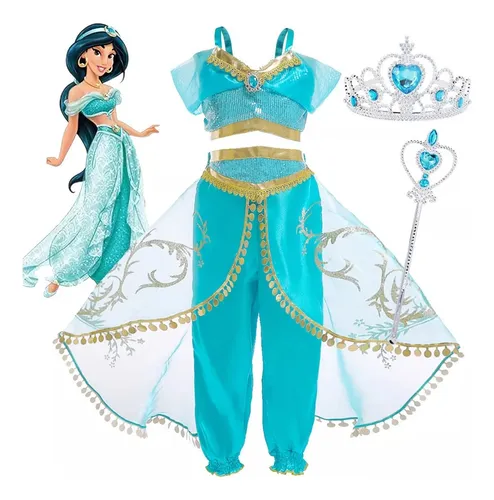 Vestido dela princesa jazmin deals