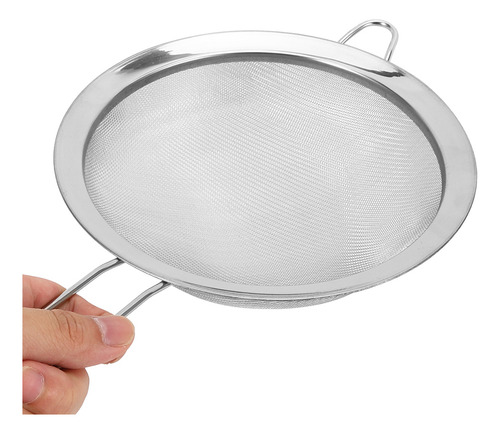 Colador De Filtro De Malla De Acero Inoxidable Flour Sieve,